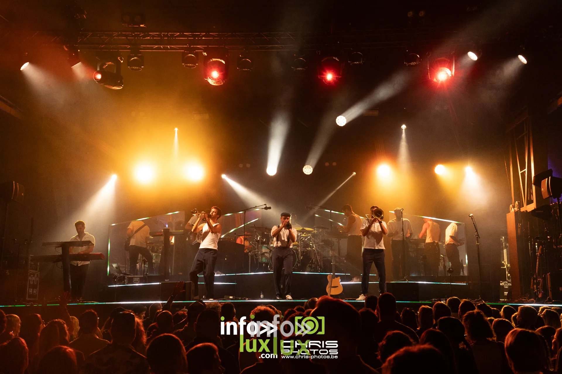 Boulevard des Airs en concert sur la scene du Red Festival 2026 a Avin (Hannut), vendredi 7 août 2026