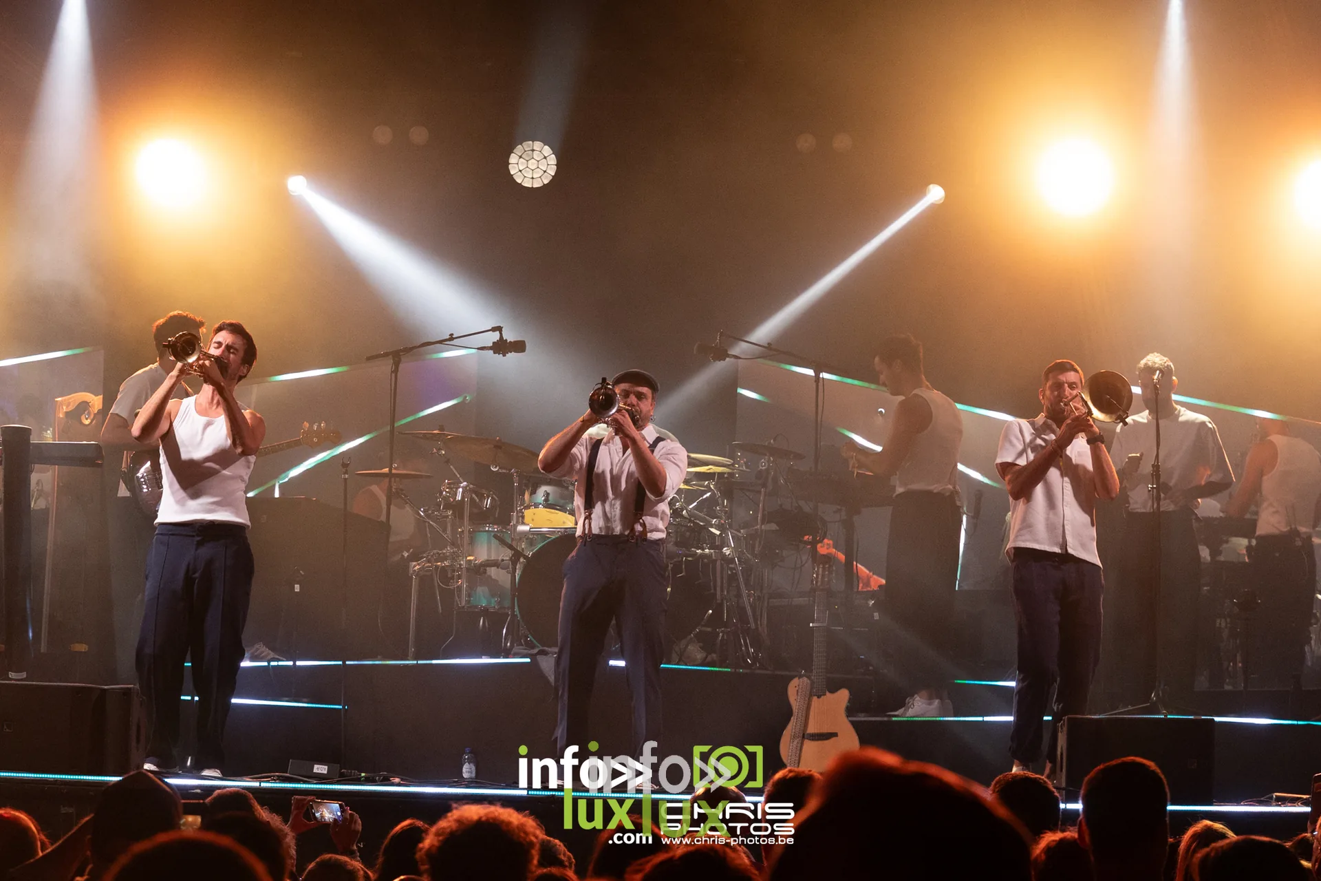 Boulevard des Airs en concert sur la scene du Red Festival 2026 a Avin (Hannut), vendredi 7 août 2026