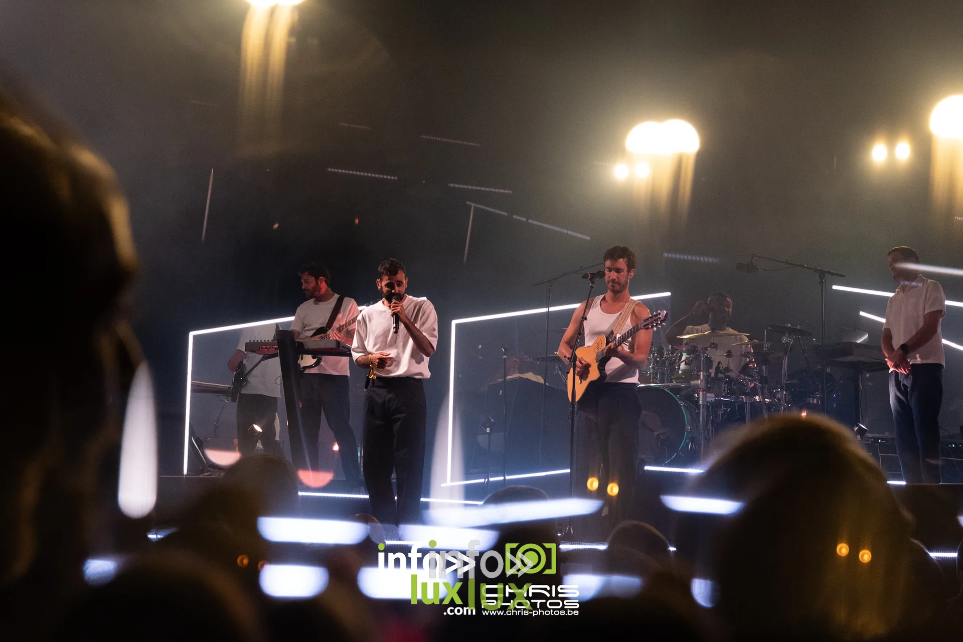 Boulevard des Airs en concert sur la scene du Red Festival 2026 a Avin (Hannut), vendredi 7 août 2026