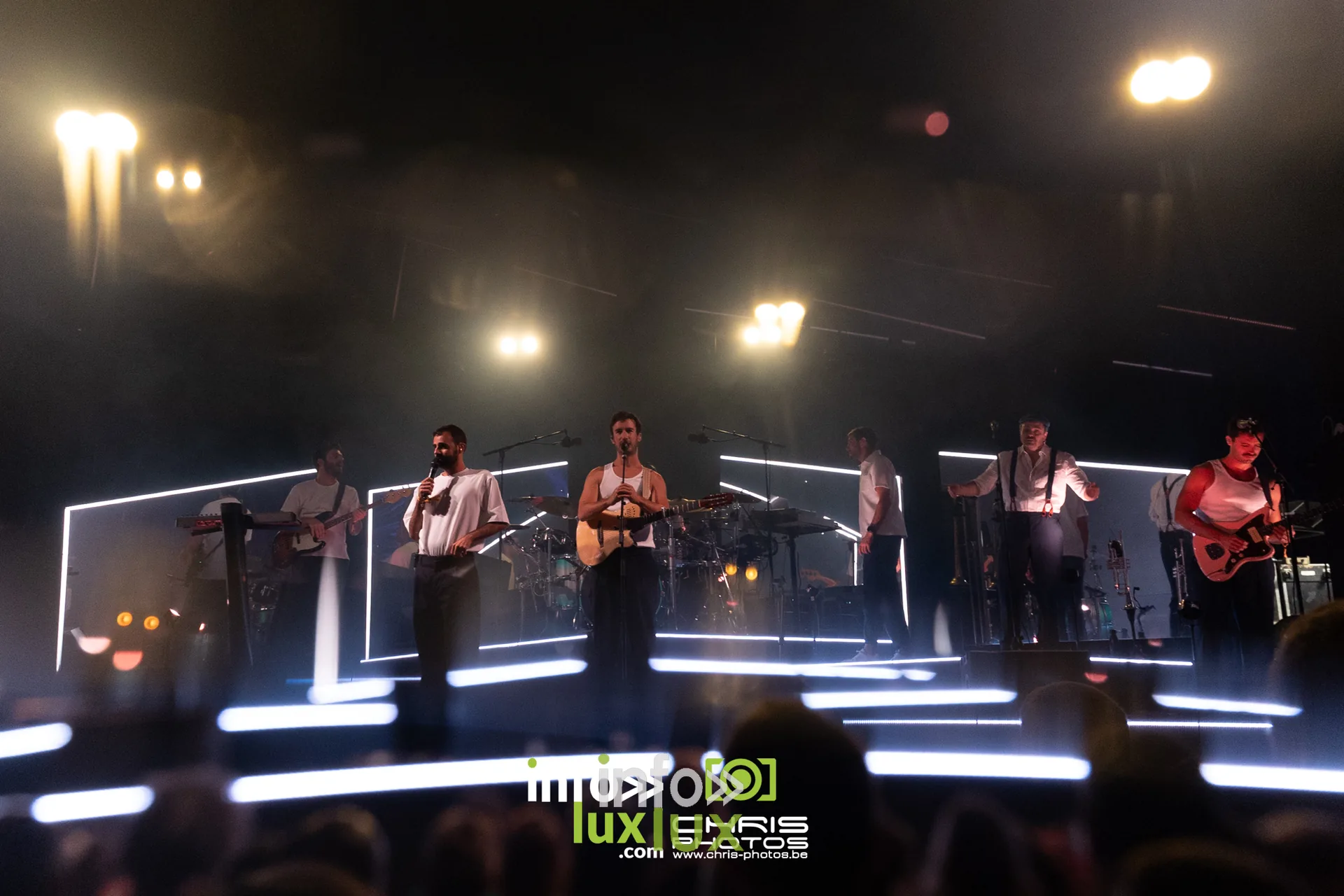 Boulevard des Airs en concert sur la scene du Red Festival 2026 a Avin (Hannut), vendredi 7 août 2026