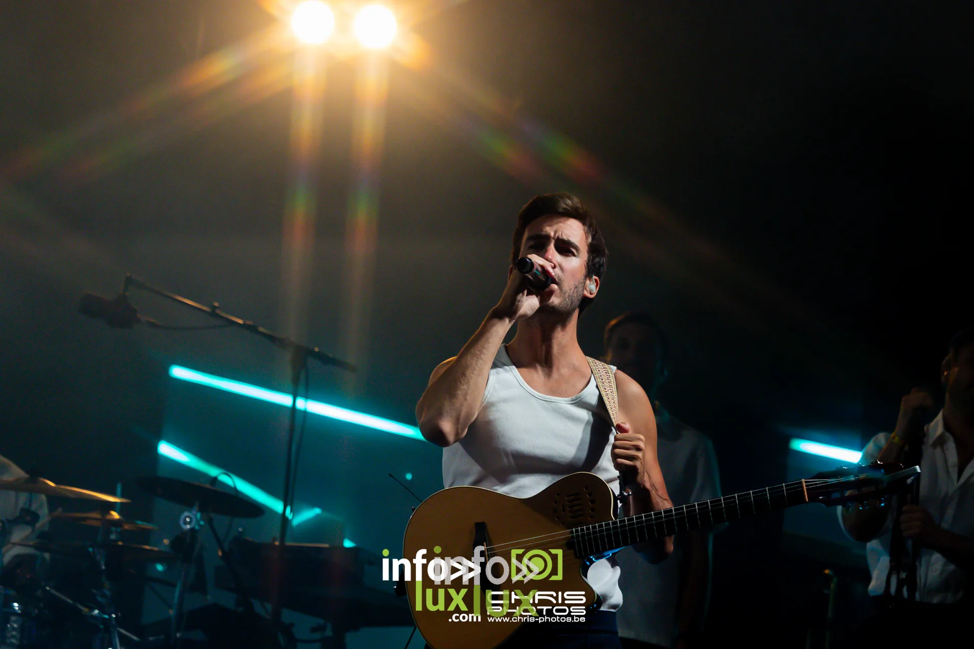 Boulevard des Airs en concert sur la scene du Red Festival 2026 a Avin (Hannut), vendredi 7 août 2026