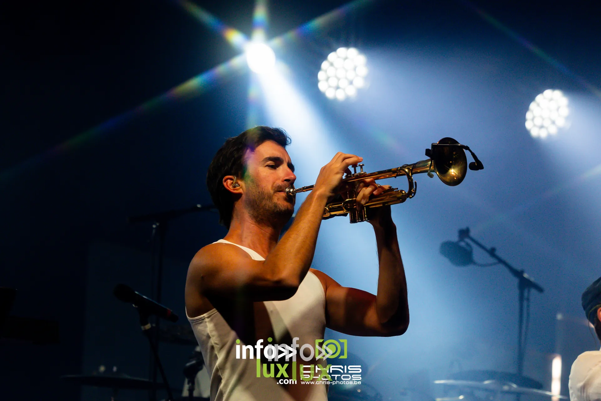 Boulevard des Airs en concert sur la scene du Red Festival 2026 a Avin (Hannut), vendredi 7 août 2026