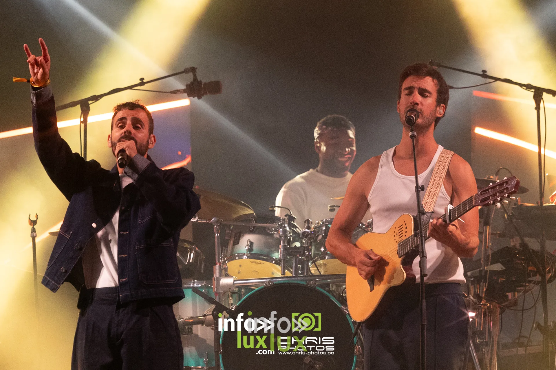 Boulevard des Airs en concert sur la scene du Red Festival 2026 a Avin (Hannut), vendredi 7 août 2026