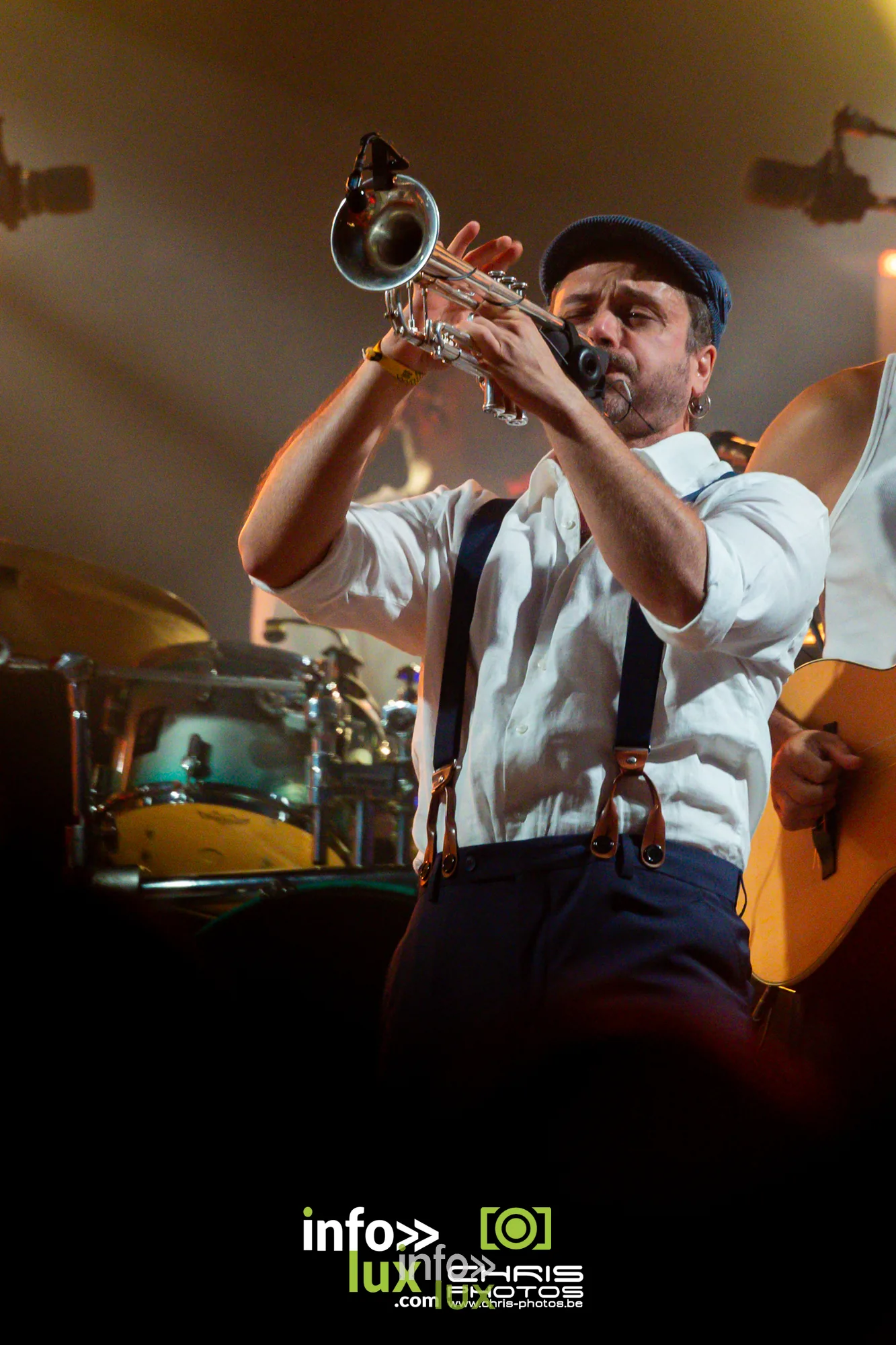 Boulevard des Airs en concert sur la scene du Red Festival 2026 a Avin (Hannut), vendredi 7 août 2026