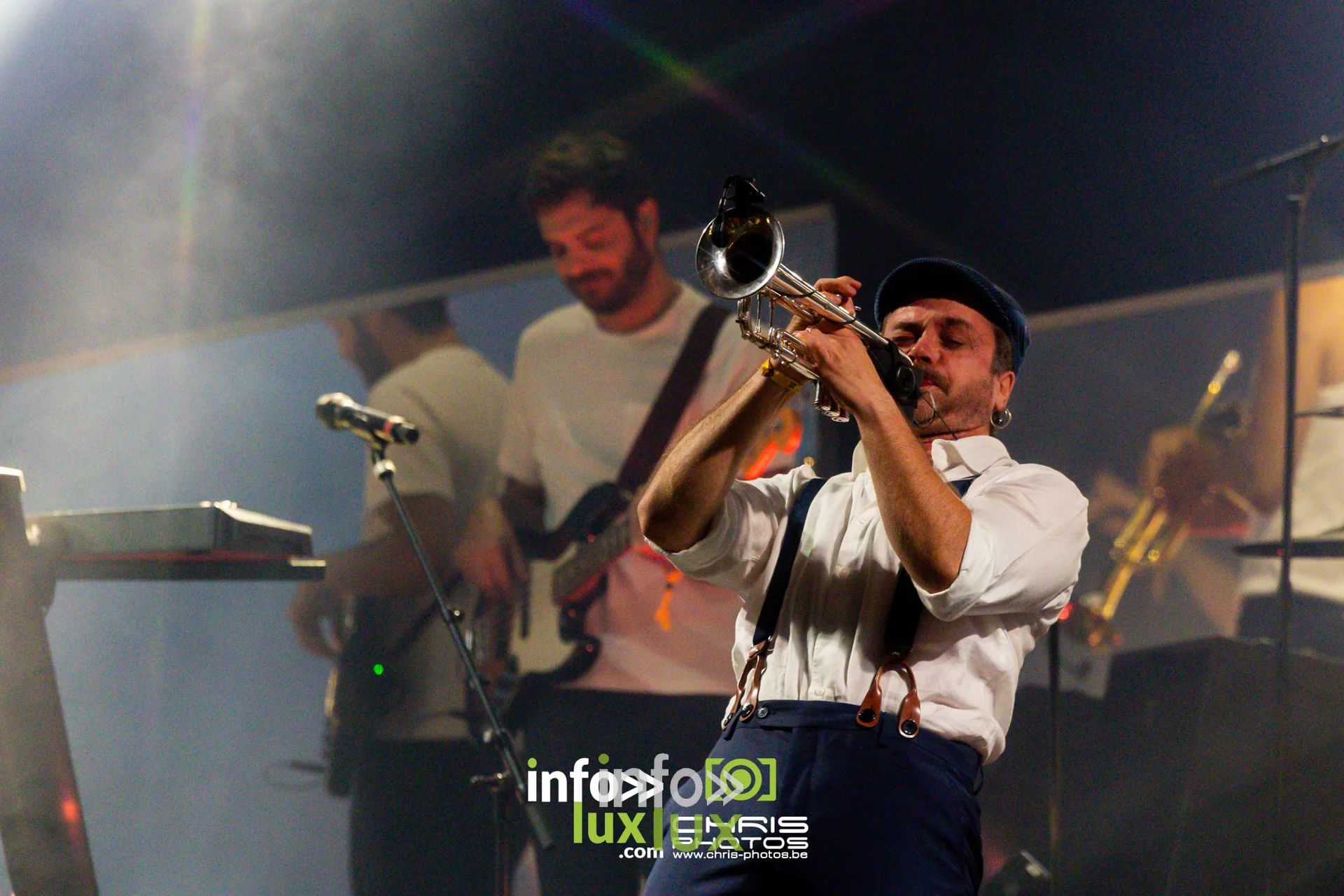 Boulevard des Airs en concert sur la scene du Red Festival 2026 a Avin (Hannut), vendredi 7 août 2026