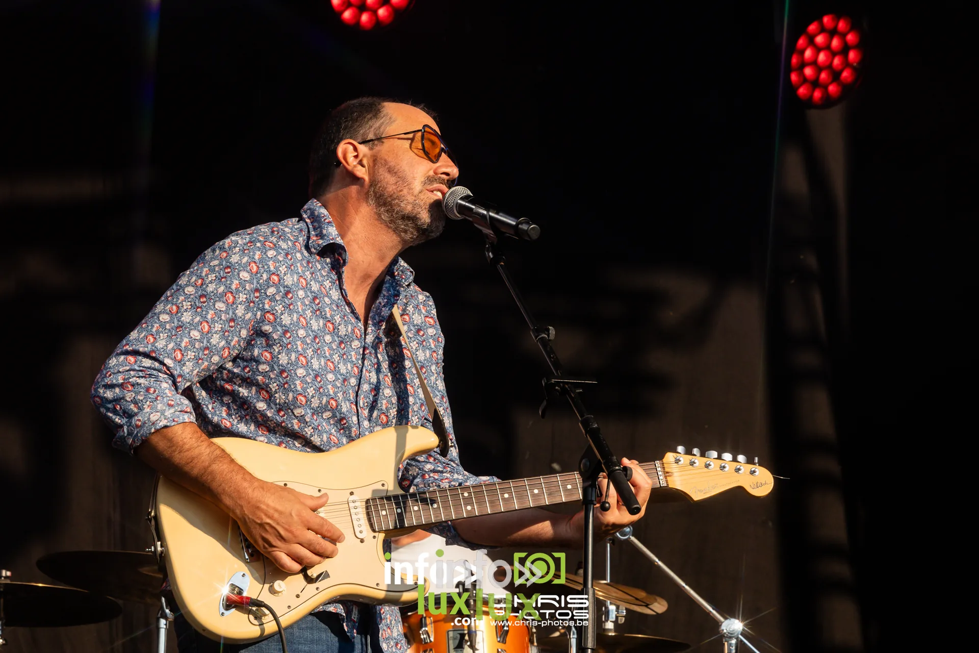 Grandgeorge en concert sur la scene du Red Festival 2026 a Avin (Hannut), vendredi 7 août 2026