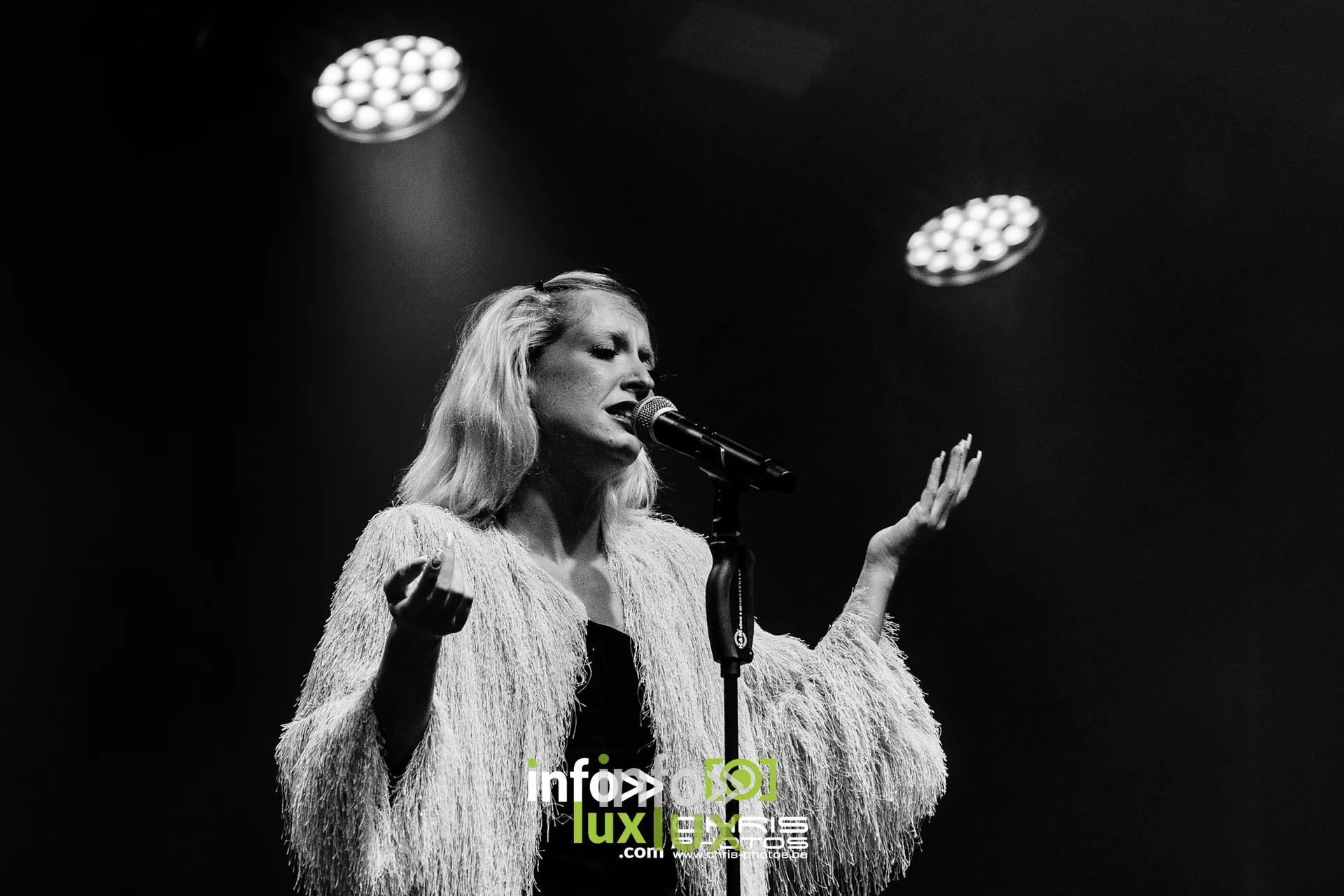 Olivia Stone en concert sur la scene du Red Festival 2026 a Avin (Hannut), vendredi 7 août 2026