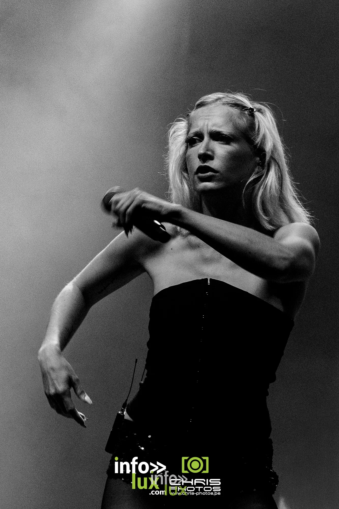 Olivia Stone en concert sur la scene du Red Festival 2026 a Avin (Hannut), vendredi 7 août 2026