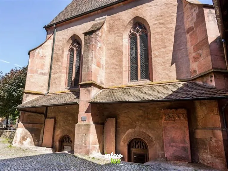 Chapelle St Michel et l'ossuaire à Kaysersberg Vignoble
