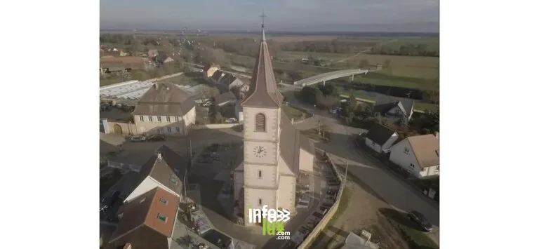 Eglise Saint-Georges à Niederentzen