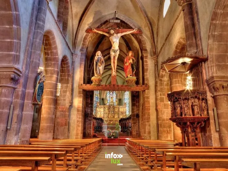 Eglise Sainte-Croix à Kaysersberg Vignoble