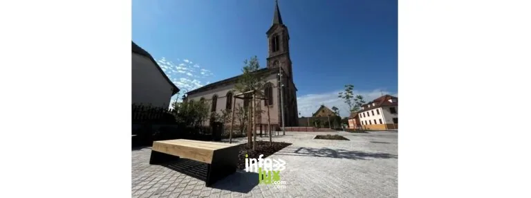 Eglise Sainte-Lucie à Niederhergheim