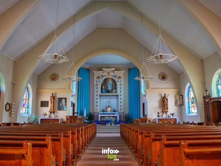 L'église Sainte-Bernadette à Xonrupt-Longemer