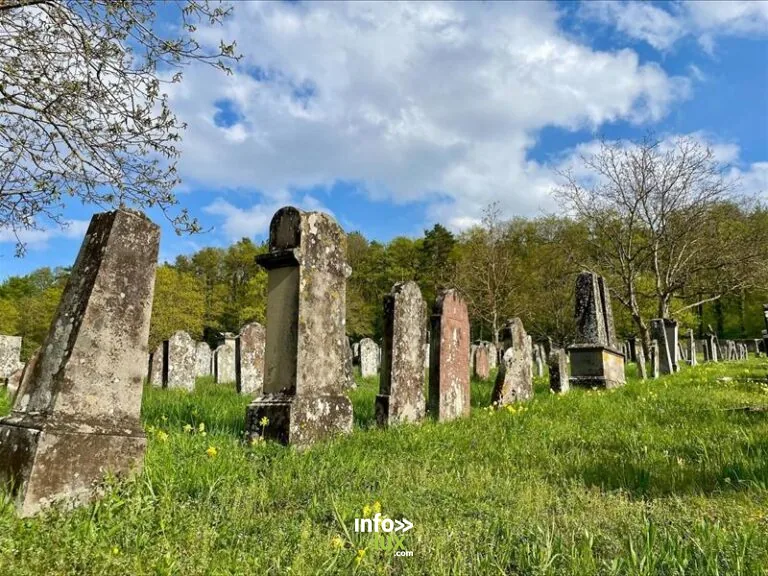 Le cimetière israélite à Rosenwiller