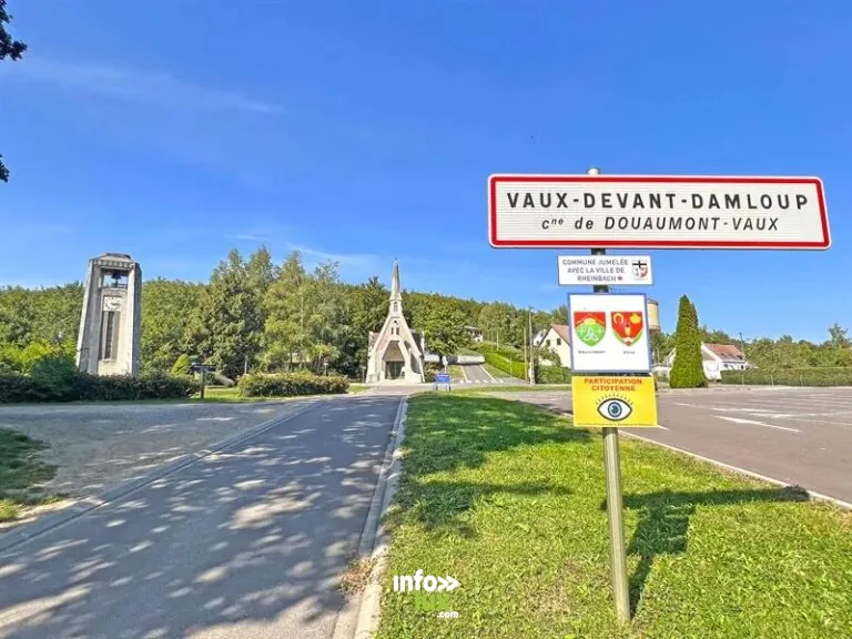 Village détruit de Vaux devant Damloup à Douaumont-Vaux