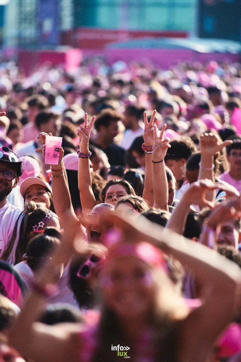 Public devant la scène Visionnaire du Rose Festival 2026