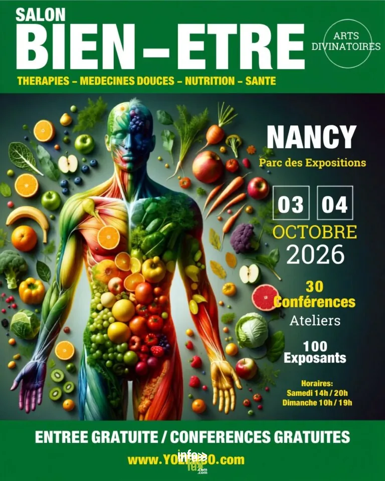 Vandœuvre-lès-Nancy > Exposition > Salon Bien-être, Médecines Douces et Arts Divinatoires au Parc des…