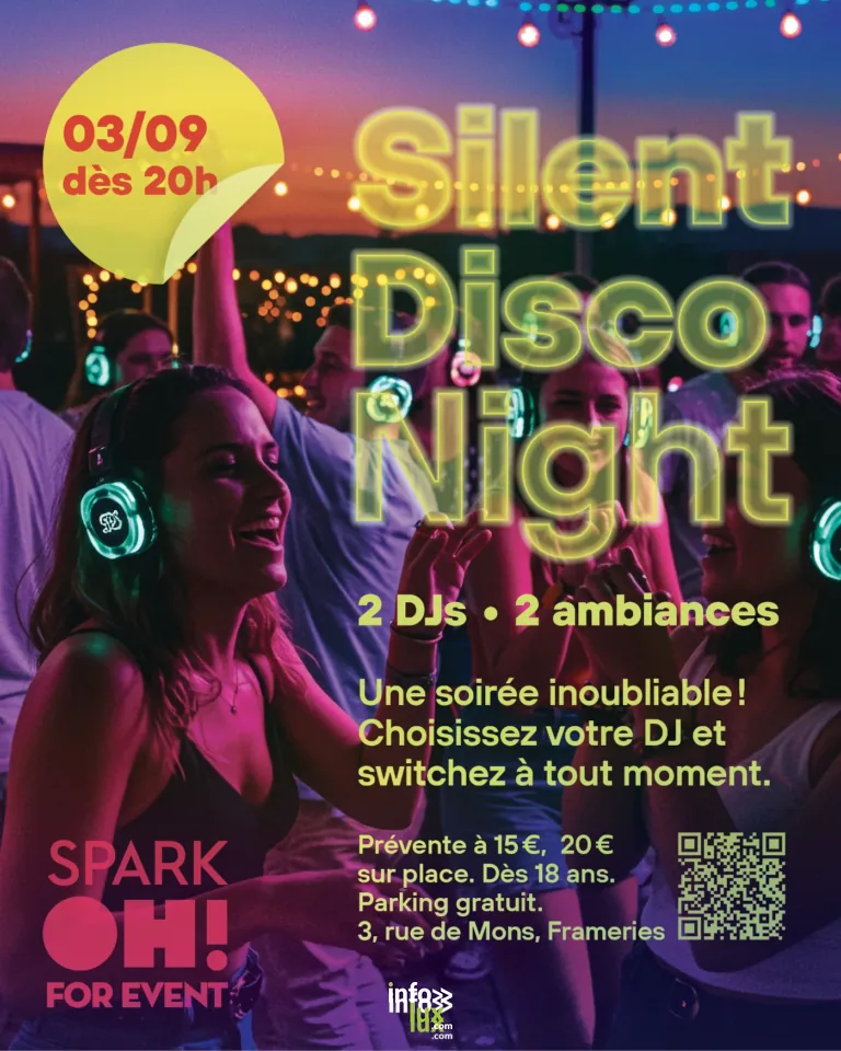 Frameries > Concert > Silent Disco Night 2026