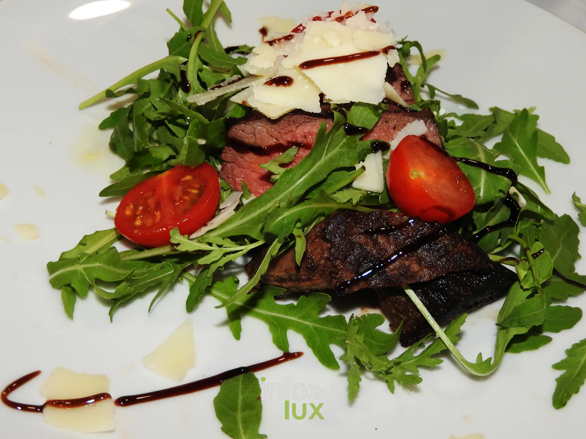 Tagliata de bœuf, le plat de la soirée — Soirée dégustation des vins Jarno Trulli au restaurant Le Méridien, Strépy-Bracquegnies, le 23 août 2026