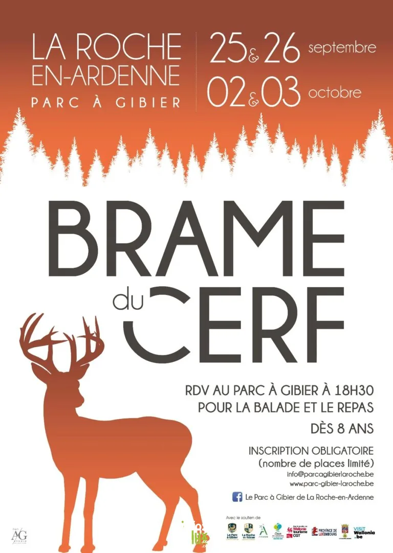 Soirées Brame du Cerf au Parc à Gibier 2026