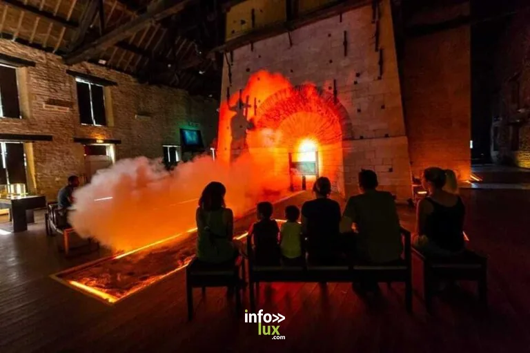 Vendresse > Sorties & Découvertes > Son et lumières sur un haut fourneau du XIXème siècle