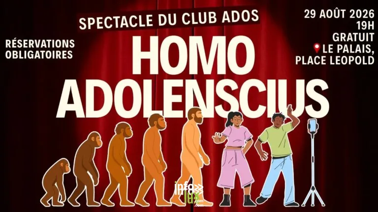 Spectacle du Club Ados de la Bibliothèque — « Homo Adolenscius » 2026