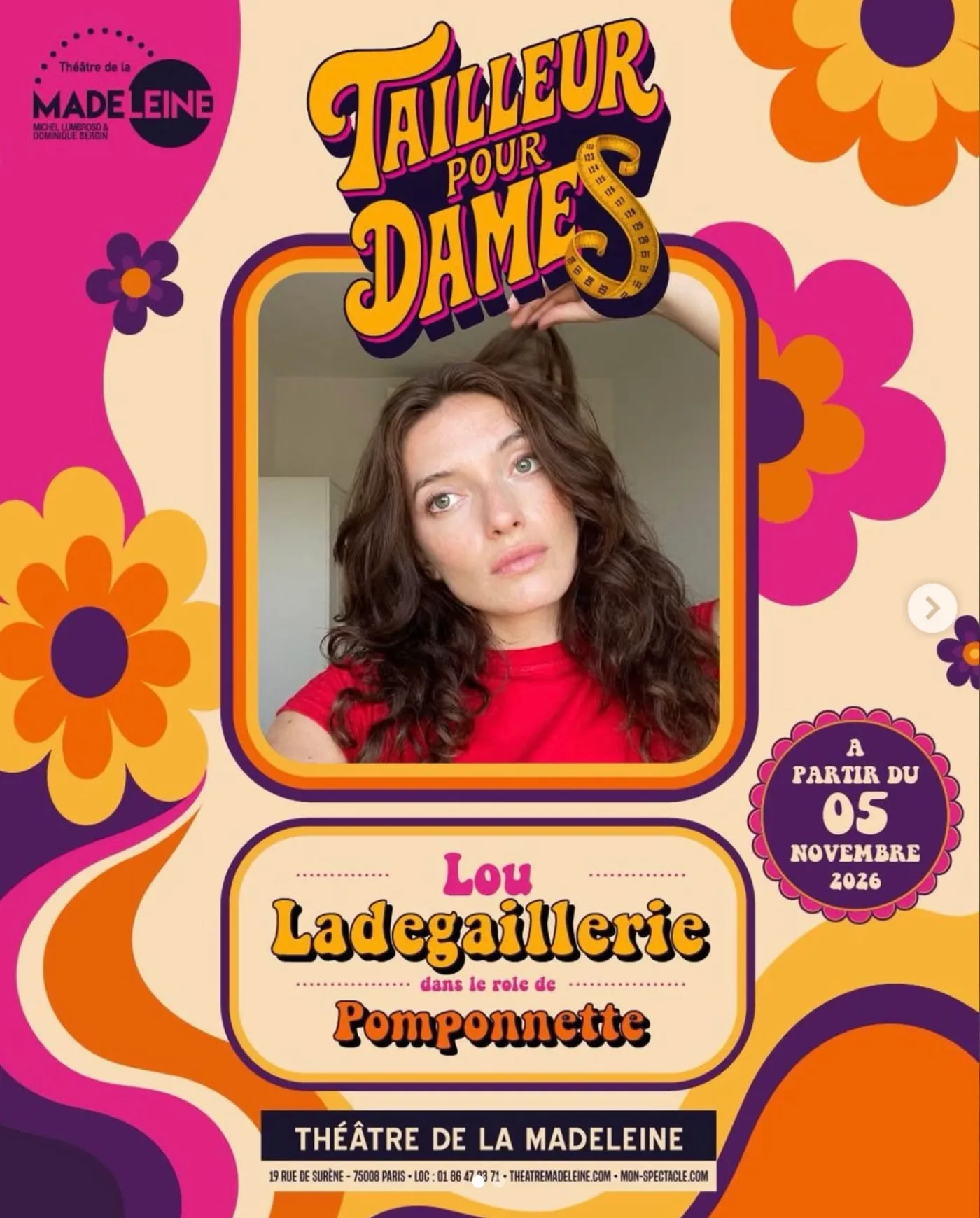 Lou Ladegaillerie, Pomponnette — Tailleur pour dames