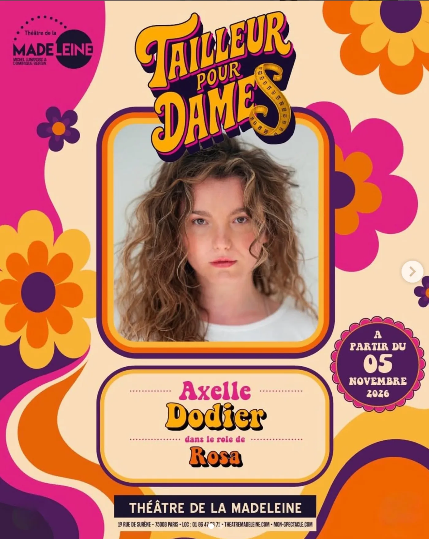 Axelle Dodier, Rosa — Tailleur pour dames