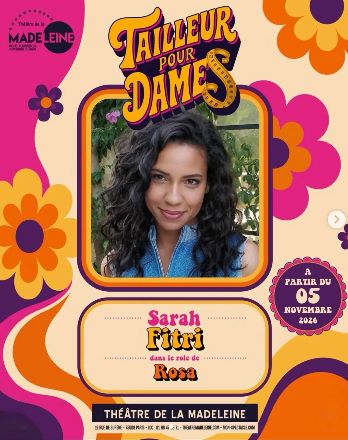 Sarah Fitri, Rosa — Tailleur pour dames