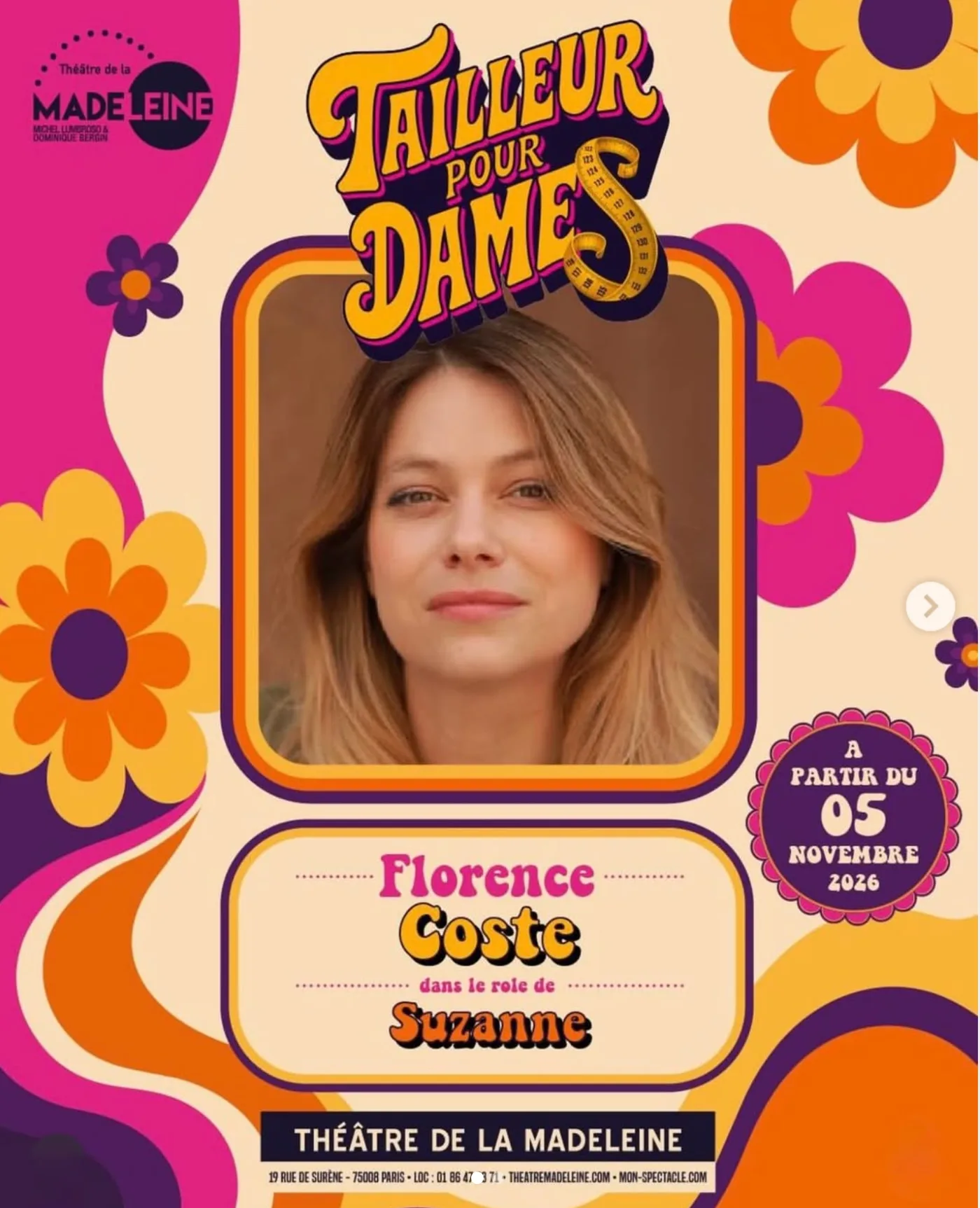 Florence Coste, Suzanne — Tailleur pour dames