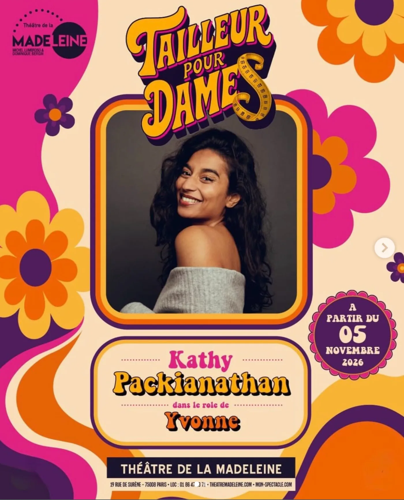 Kathy Packianathan, Yvonne — Tailleur pour dames