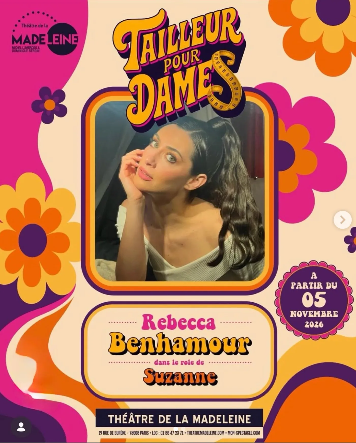Rebecca Perret-Benhamour, Suzanne — Tailleur pour dames