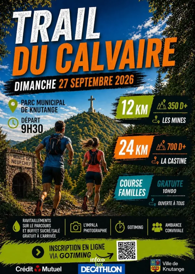 Trail du calvaire à Knutange