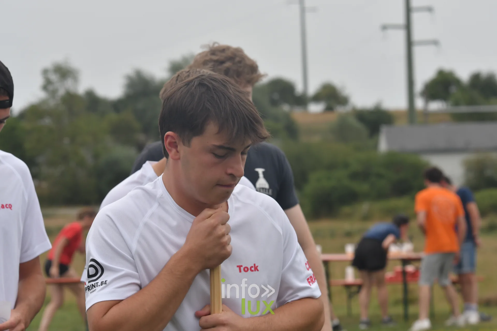 Epreuve du baton aux jeux inter-villages de Villers-sur-Semois, dimanche 9 aout 2026