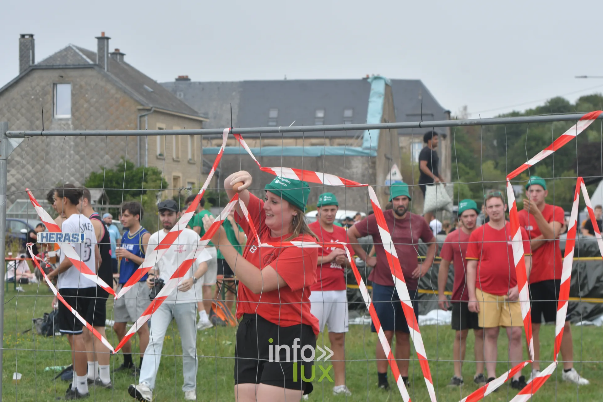 Parcours de la toile d'araignee aux jeux inter-villages de Villers-sur-Semois, dimanche 9 aout 2026