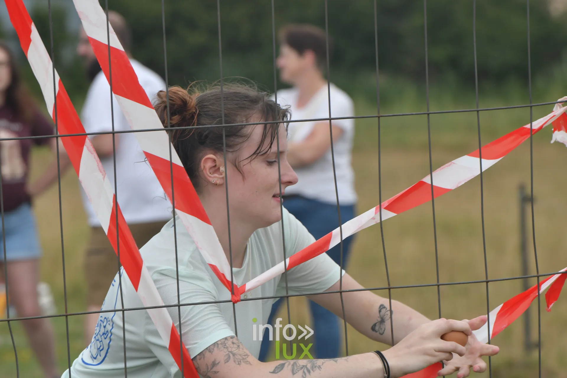 Parcours de la toile d'araignee aux jeux inter-villages de Villers-sur-Semois, dimanche 9 aout 2026