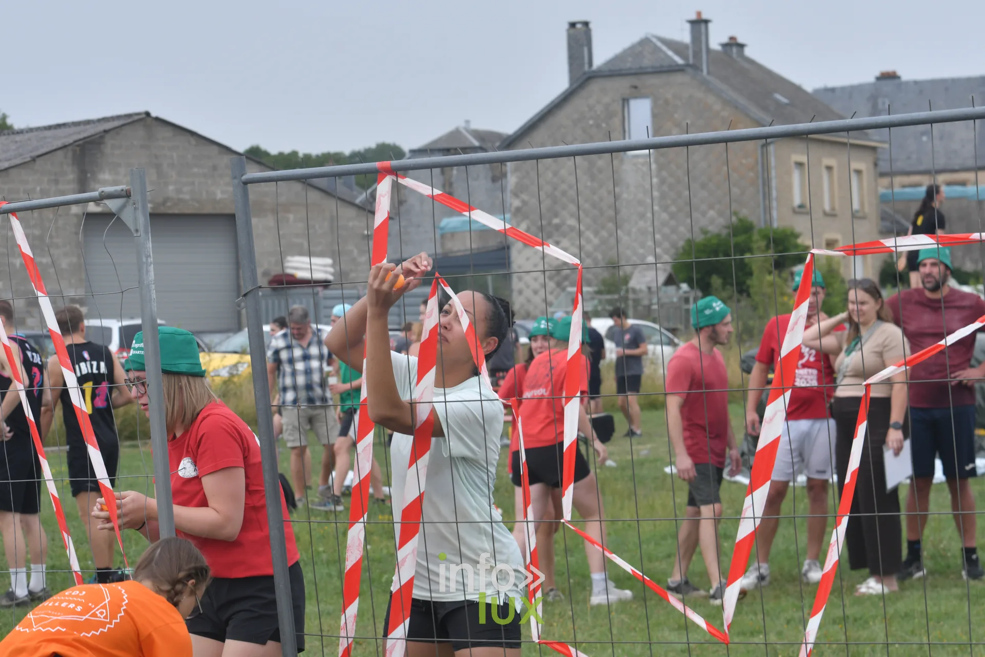 Parcours de la toile d'araignee aux jeux inter-villages de Villers-sur-Semois, dimanche 9 aout 2026