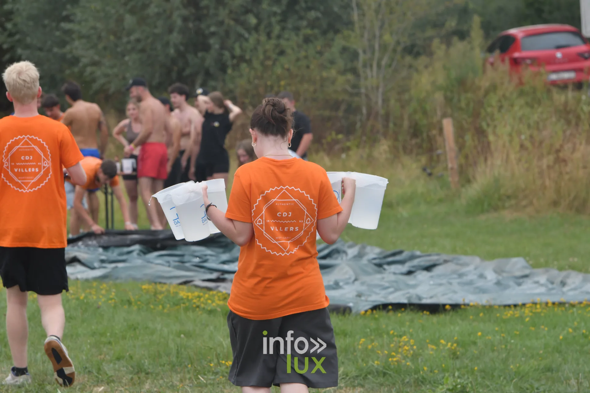 Relais de l'eau et bataille d'eau aux jeux inter-villages de Villers-sur-Semois, dimanche 9 aout 2026