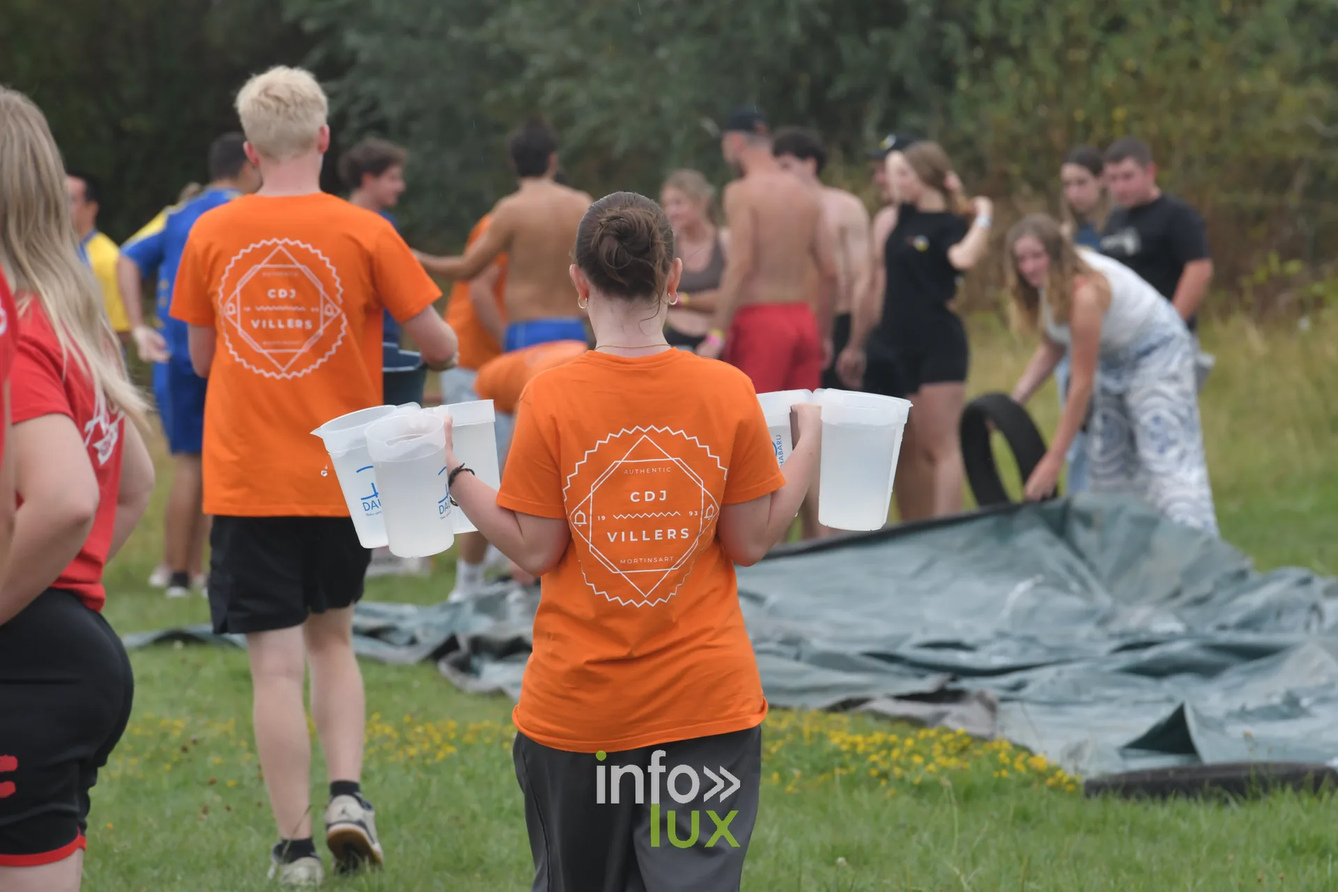 Relais de l'eau et bataille d'eau aux jeux inter-villages de Villers-sur-Semois, dimanche 9 aout 2026