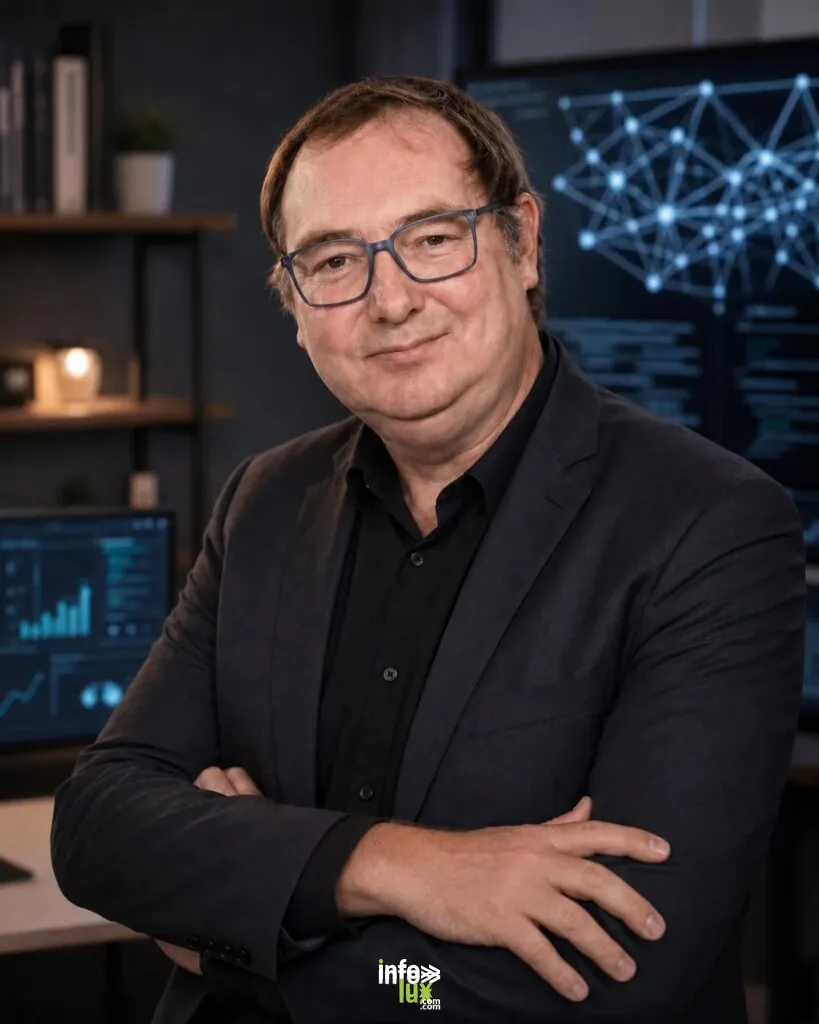 Vincent Gallez, expert IA en Belgique et fondateur d'info-lux.com