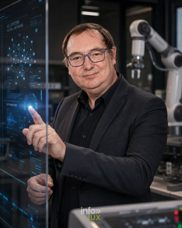 Illustration générée par IA : Vincent Gallez, expert en
visibilité dans les intelligences artificielles
