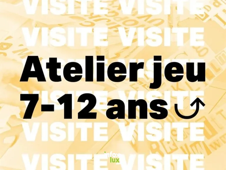 Visite-atelier jeu 7-12 ans à Delme