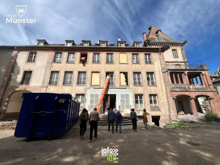 Munster > Patrimoine > Visite du chantier du Batial/couvent
