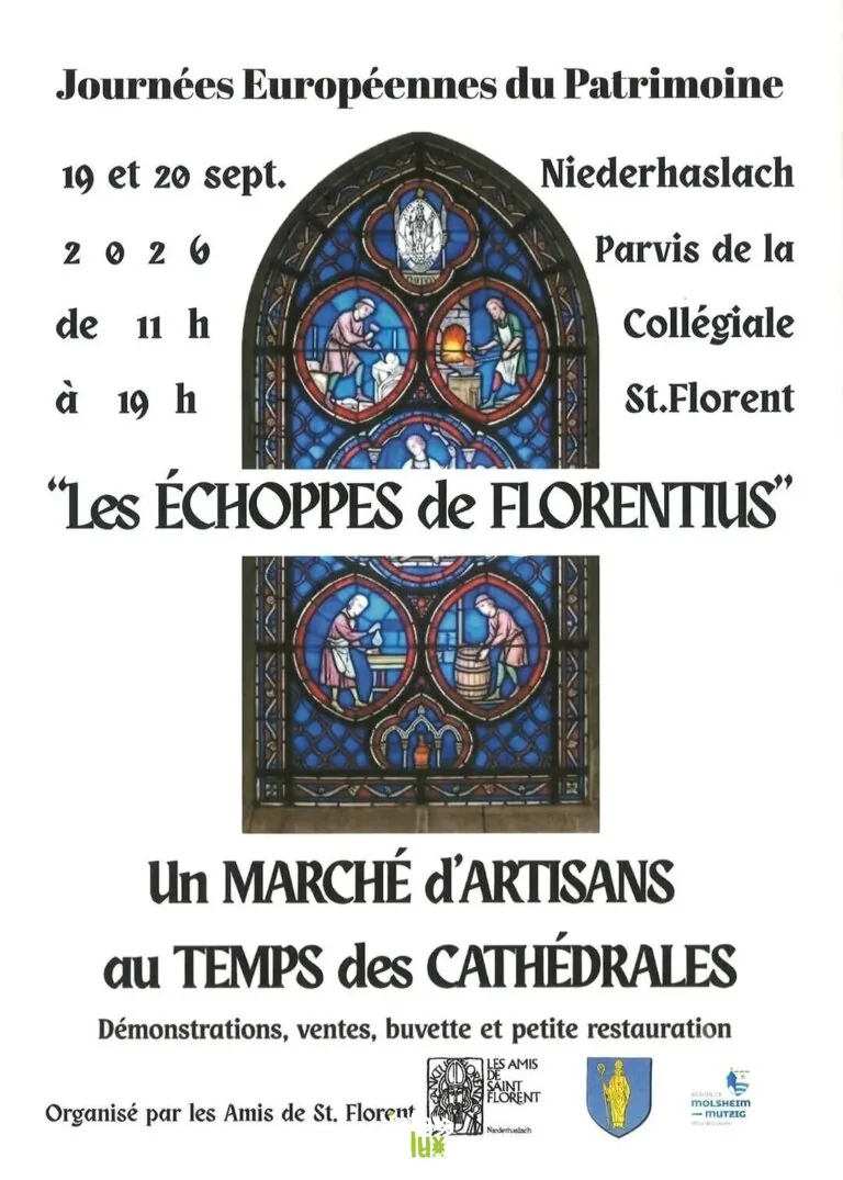 Niederhaslach > Exposition > Visite guidée de la collégiale et de la galerie des stèles