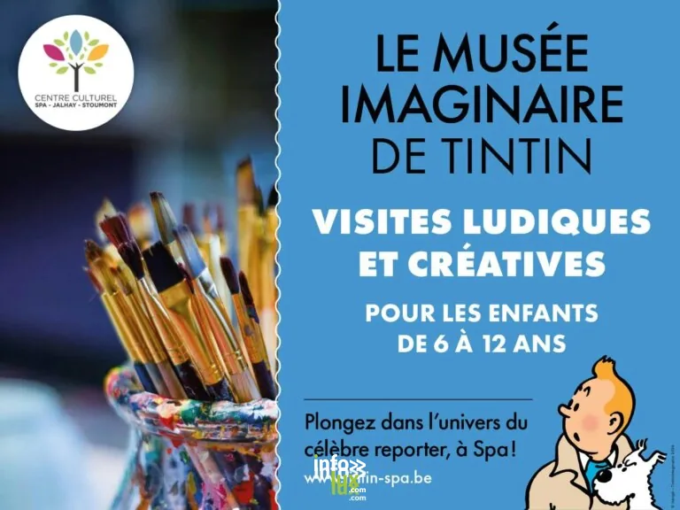 Spa > Patrimoine > Visite ludique et créative du Musée imaginaire de Tintin 2026