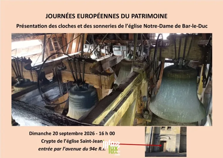 Bar-le-Duc > Patrimoine > Visite virtuelle “Dans le clocher de l’église Notre-Dame”