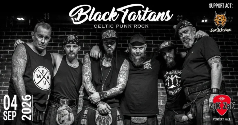 Ittre > Concert > Black Tartans + Jenkinses