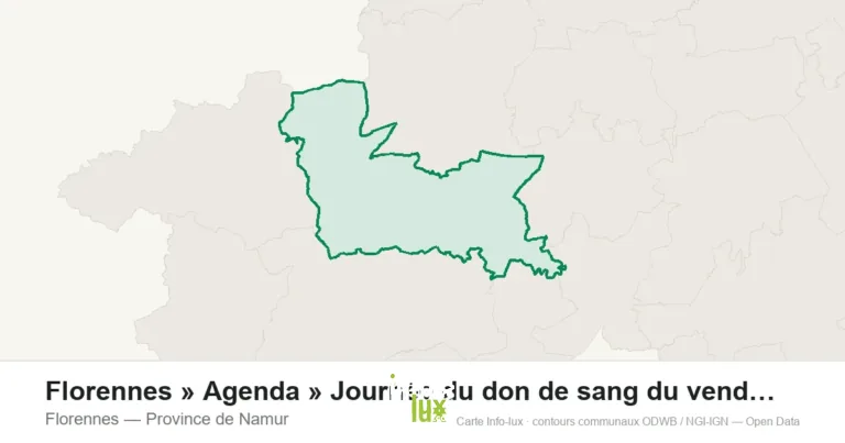 Florennes » Agenda » Journée du don de sang du vendredi 5 juin.