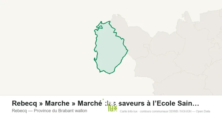 Rebecq » Marche » Marché des saveurs à l’Ecole Saint-Géry
