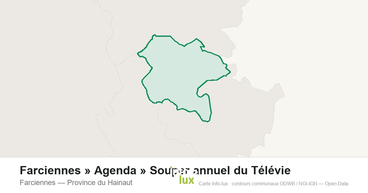 Farciennes » Agenda » Souper annuel du Télévie
